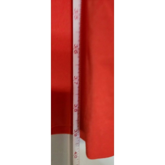 BAR III Womens Orange Sleeveless Optic Orange Halter Trapeze Dress Size Medium - Picture 4 of 6